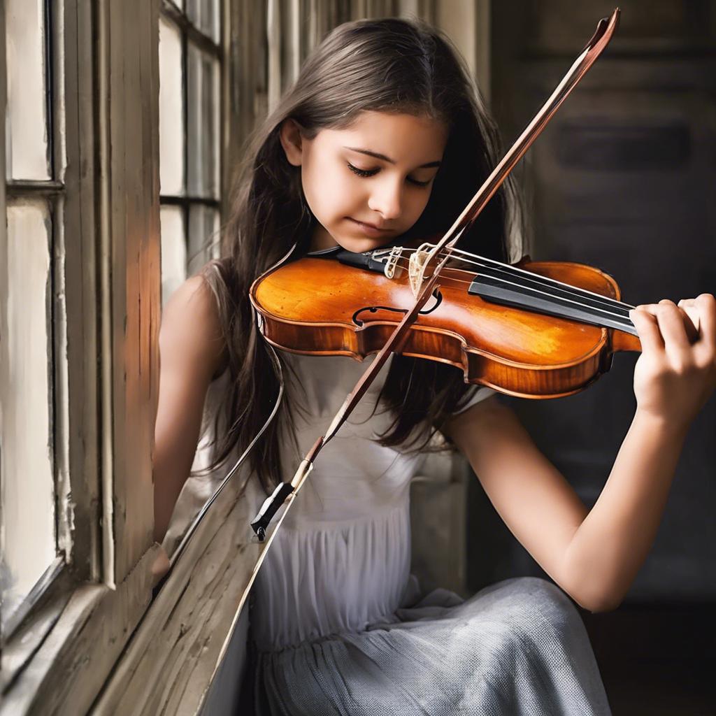 Student Playing Violin